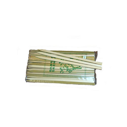 Bamboe satestokken FLAT 210mm 